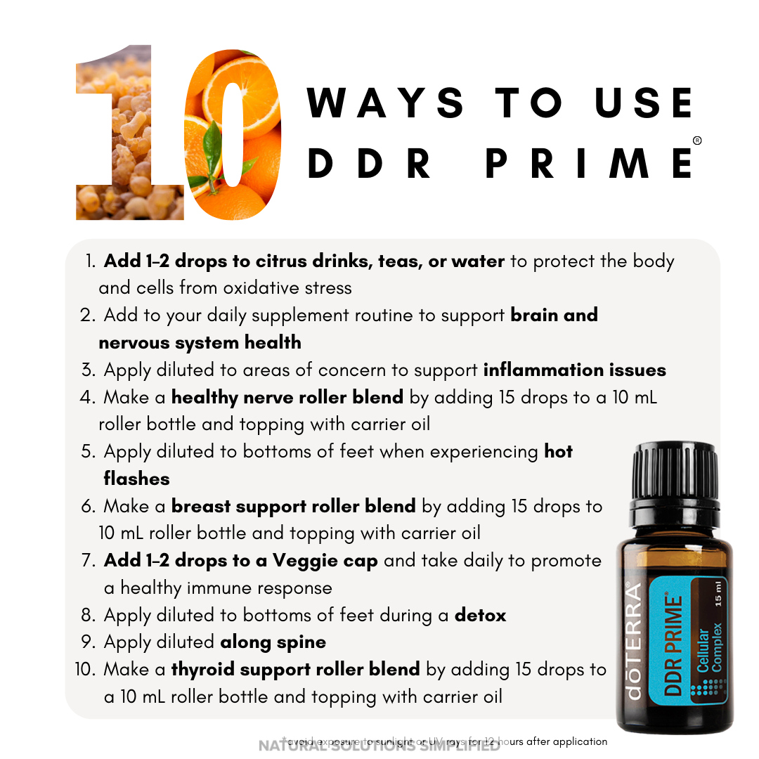 dōTERRA DDR Prime® - 15ml – Essential Oil Shop UK