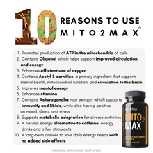 Load image into Gallery viewer, dōTERRA Mito2Max® Energy & Stamina Complex