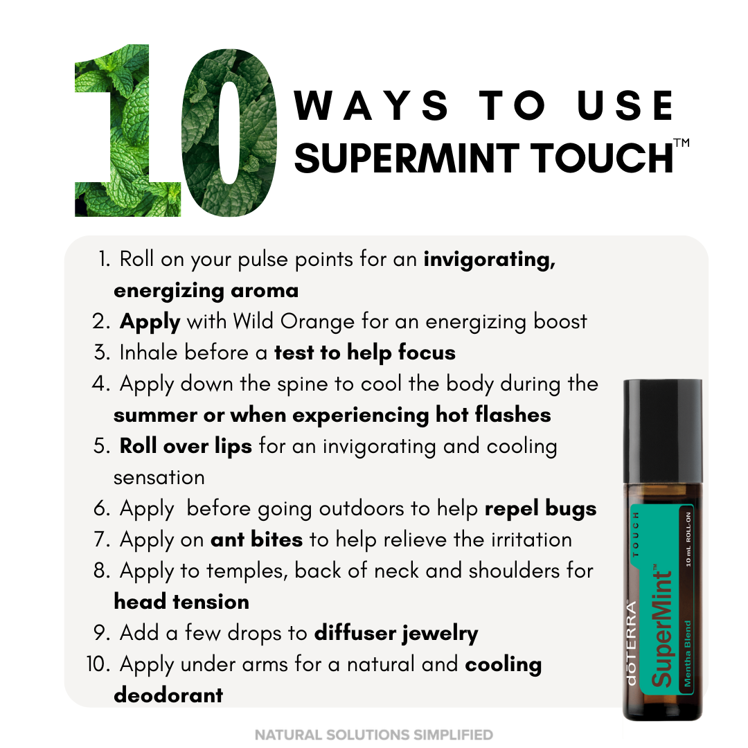 dōTERRA SuperMint Touch – Essential Oil Shop UK