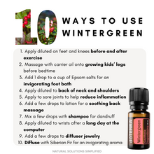Load image into Gallery viewer, dōTERRA Wintergreen (Nepalese) Essential Oil - 15ml
