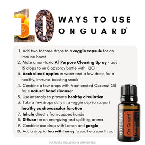 doTERRA On Guard 15ml Therapeutic Protective Essential Oil Aromatherapy
