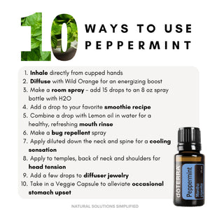 dōTERRA Peppermint Essential Oil - 15ml