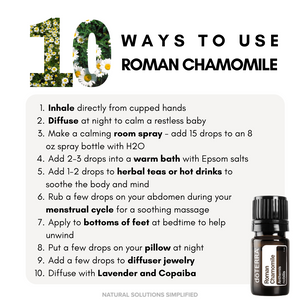 dōTERRA Roman Chamomile Essential Oil - 5ml