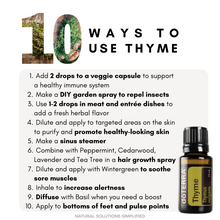 Load image into Gallery viewer, dōTERRA Thyme Essential Oil - 15ml